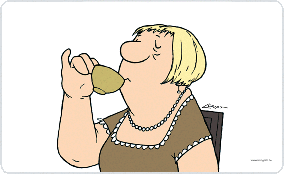 Frühstücksbrettchen Frau