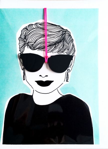 Doppelkarte "Audrey"
