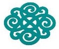 Wollfilz-Unterlage Celtic D32 cm 14 Turkis