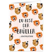 Männerwelt Doppelkarte Du bist der Brüller