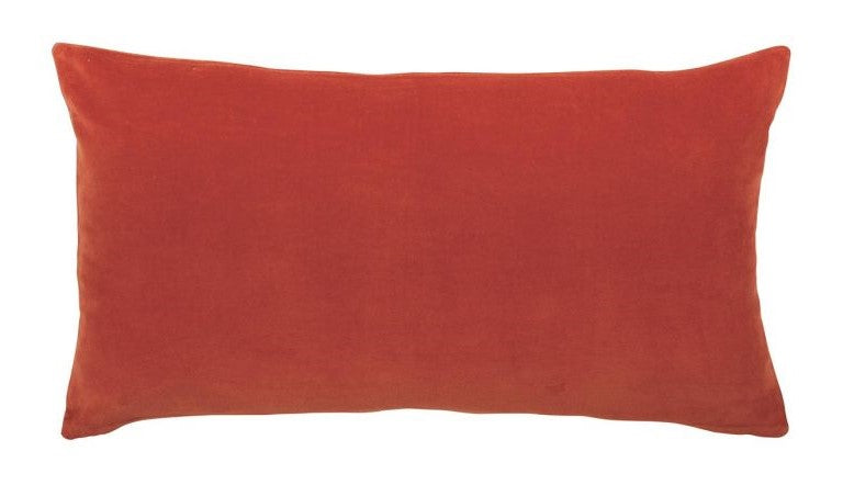 Kissenhülle Samt tomate, 30 x 50 cm