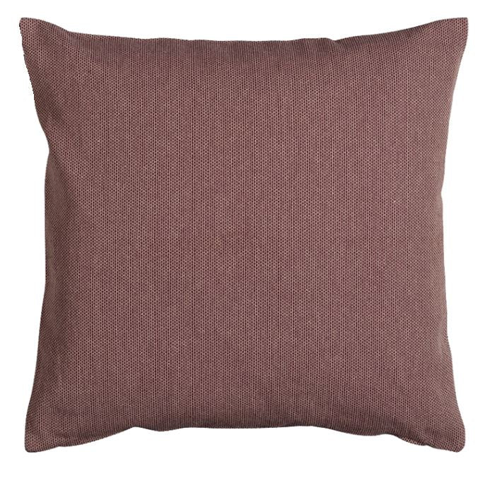 Kissenhülle PAI, 40 x 40 cm, D 57 bordeaux-beige-meliert