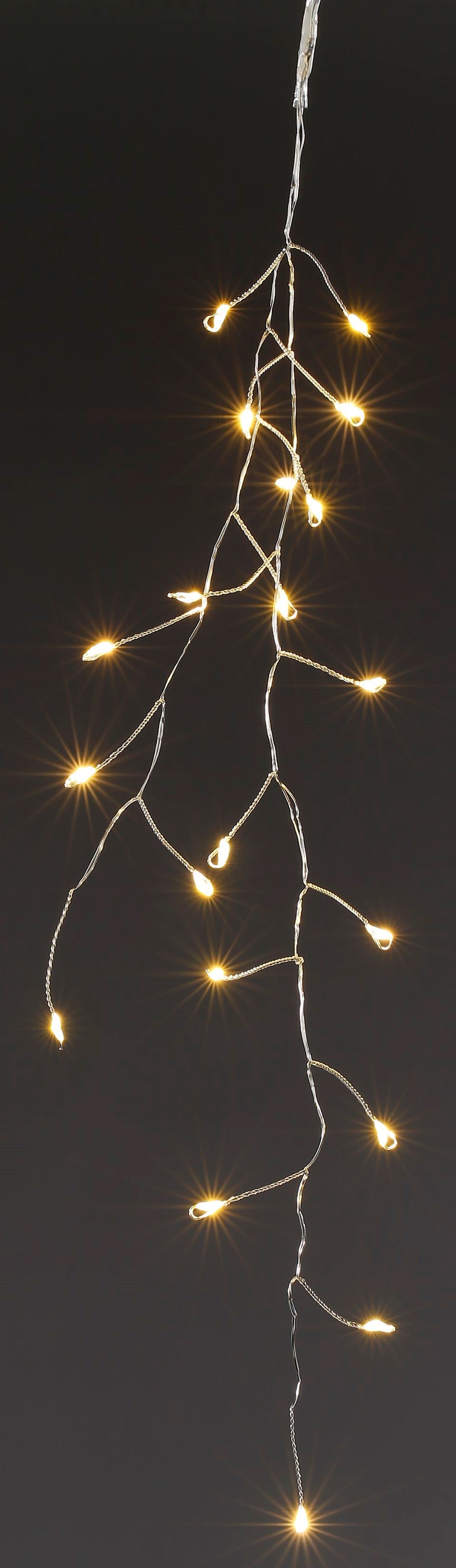Lichterkette mini, verzweigt, 30 cm, indoor für Batteriebetrieb