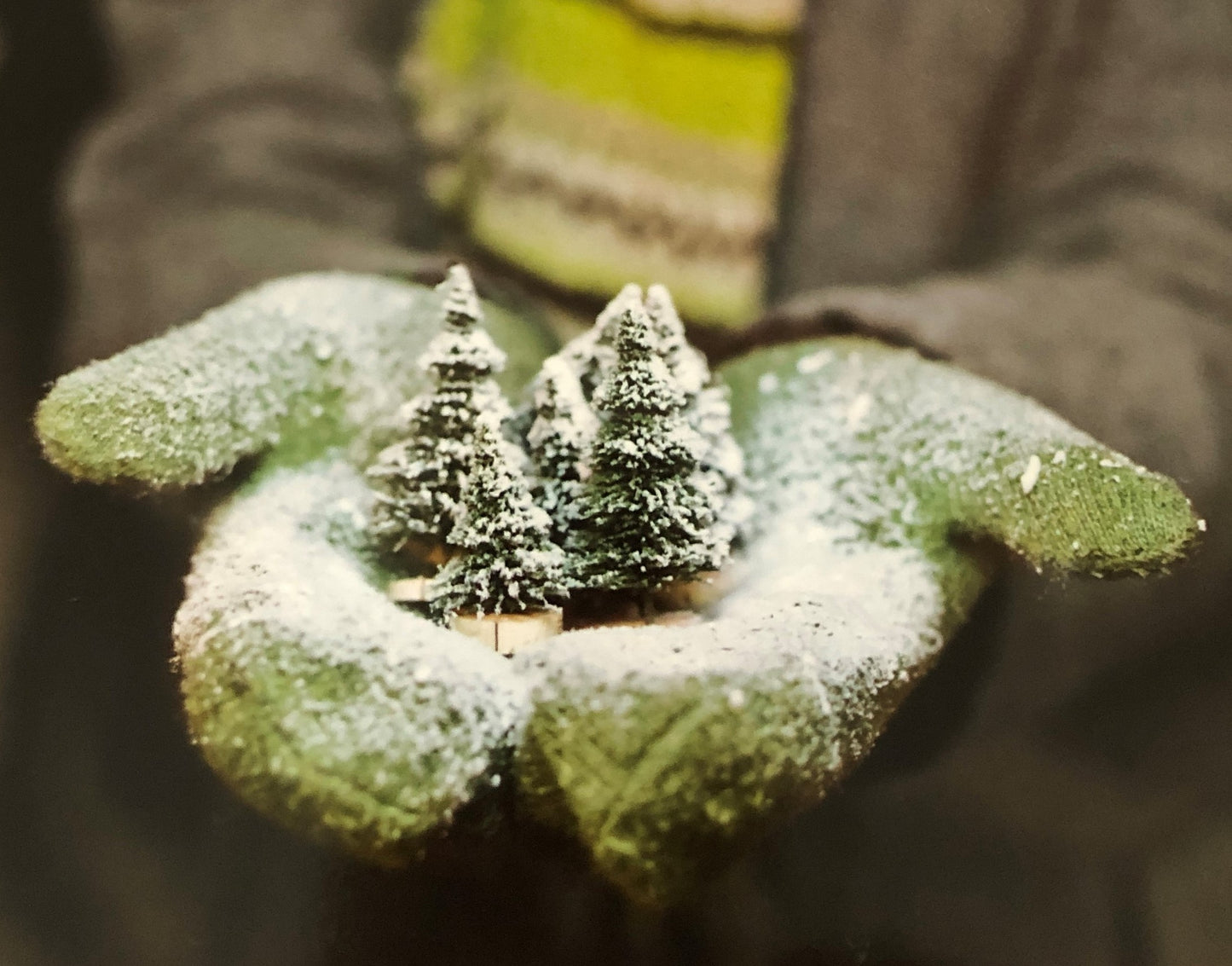 Doppelkarte Weihnachtshände