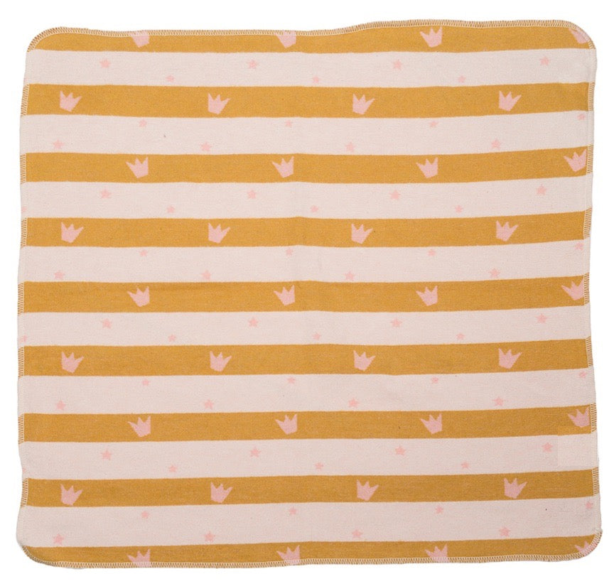 Prinzessin Kapuzendecke Krönchen rosa