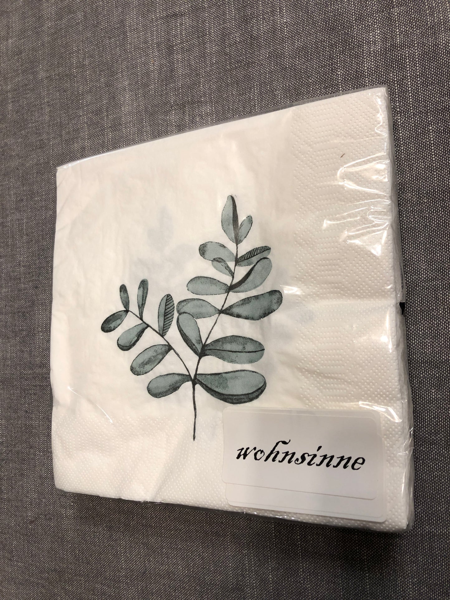 Papierservietten Eukalyptuszweig