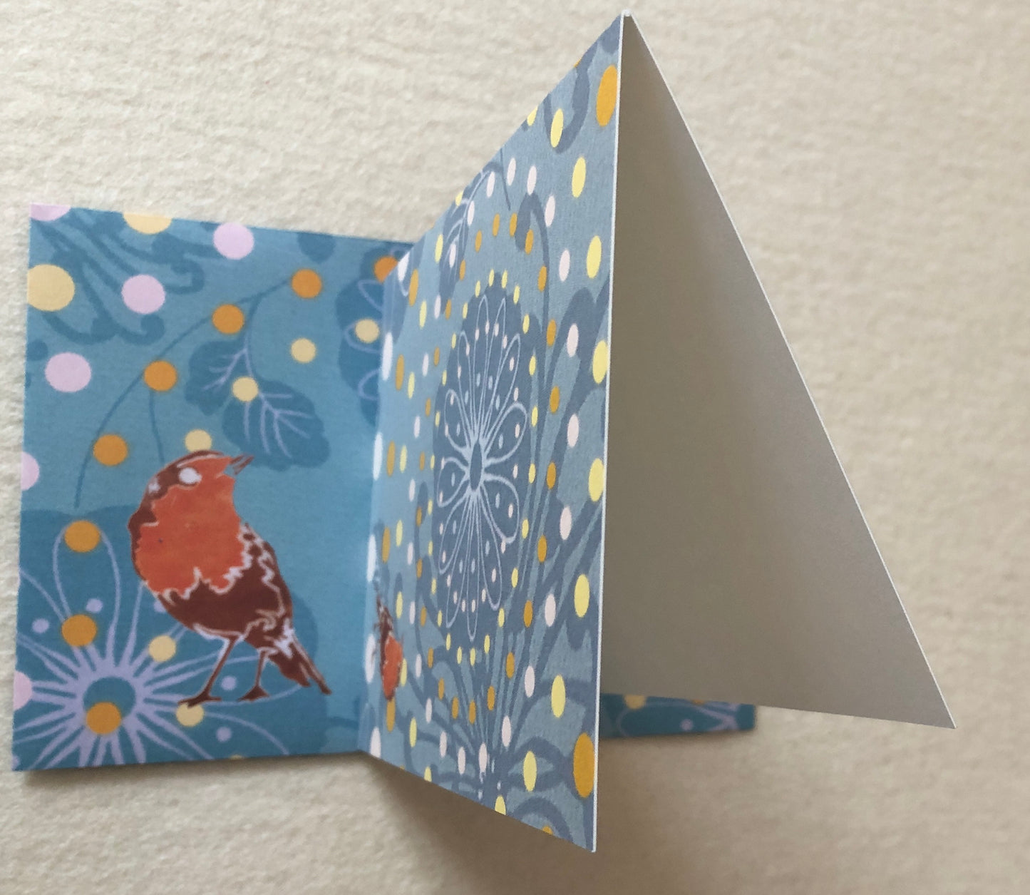 Birdy Doppelkarte mit Umschlag im gleichen Motiv