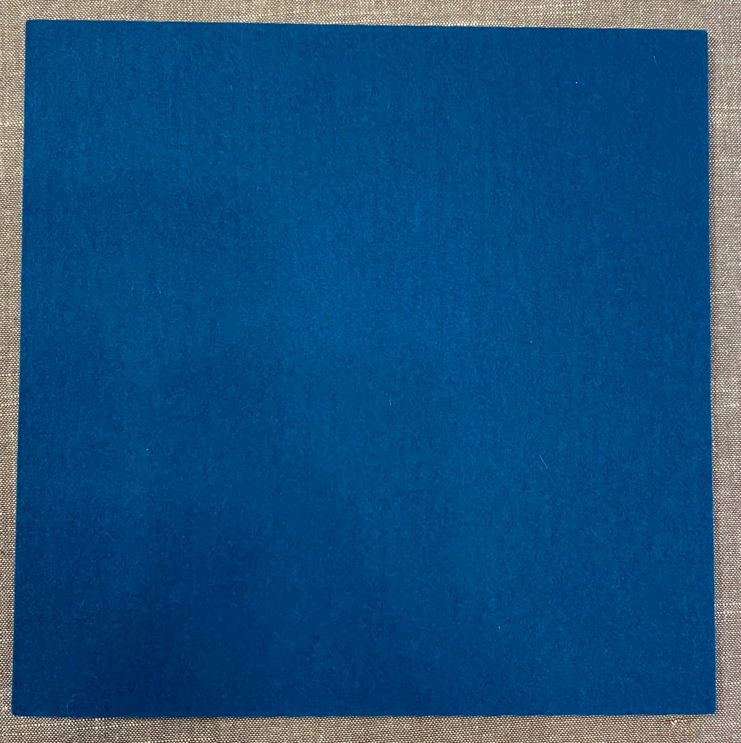 Wollfilz-Unterlage 25 x 25 cm 39 Deep Water