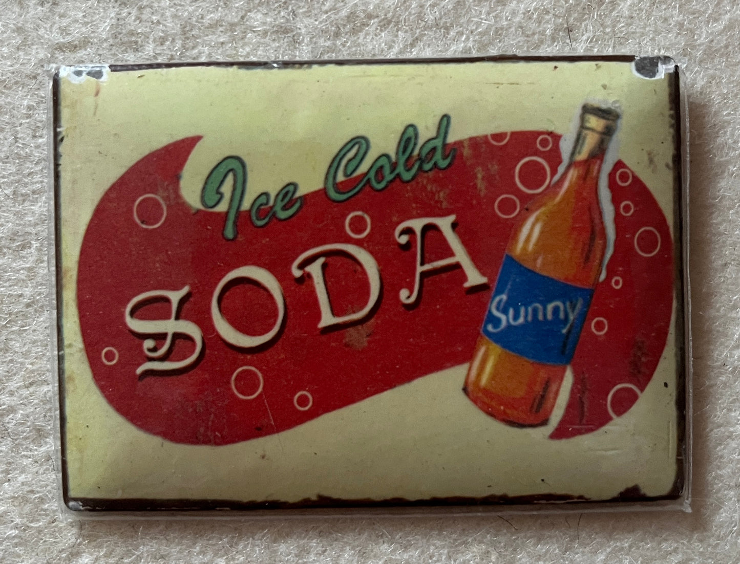 Vintage Magnet Retro, Ice Cold SODA