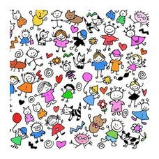 Kindergarten Papierservietten