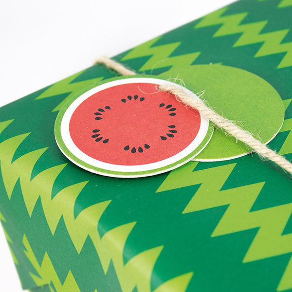 FRUCHTIG Wassermelone Geschenkpapier