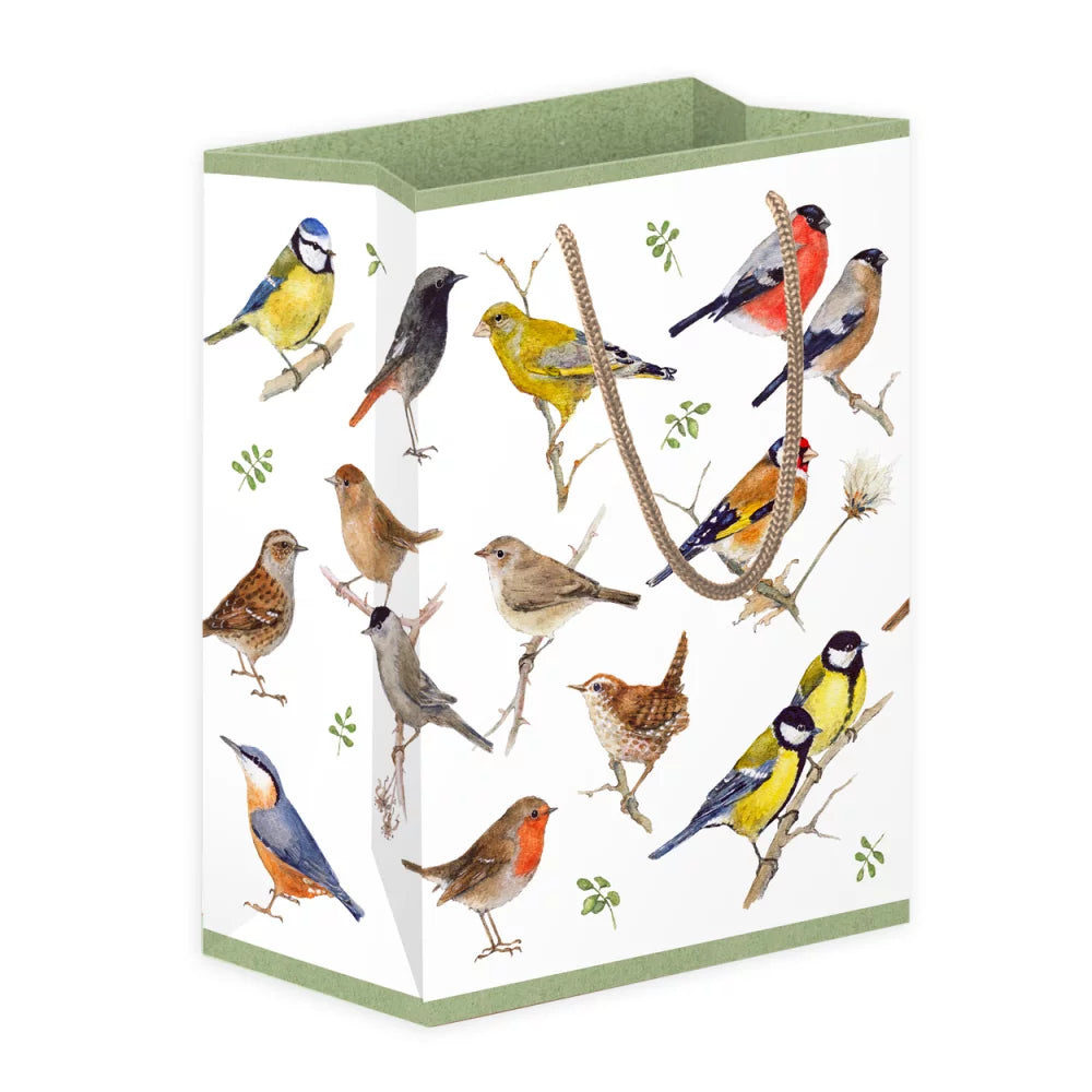 Birdy Gartenvögel Geschenktüte mittelgroß