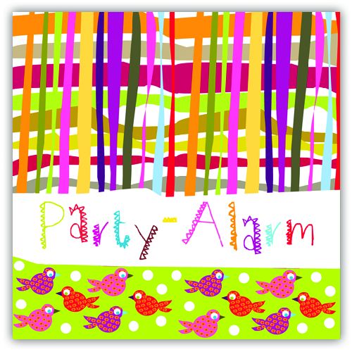 Birdy Postkarte quadr. Party Alarm