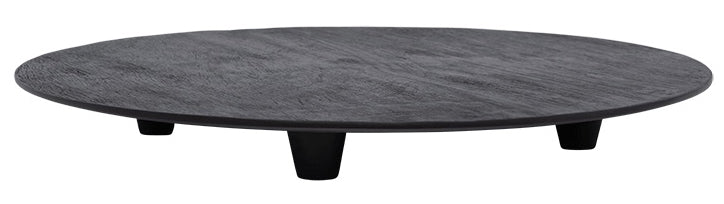 Holz-Servierplatte FLOATING, schwarz