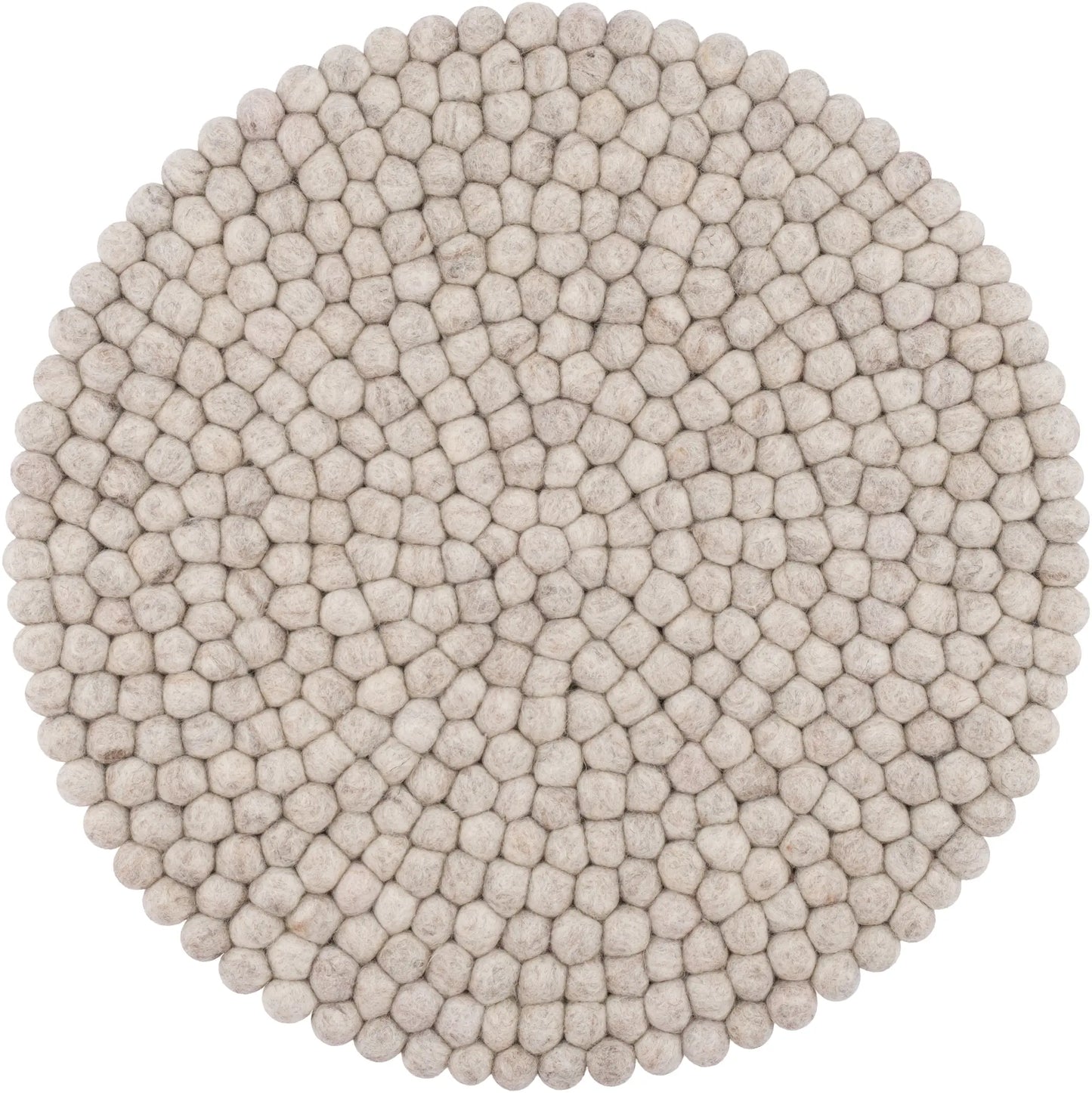 Wollfilz-Kugelunterlage D 36 cm St 2 cm - auch als Sitzauflage