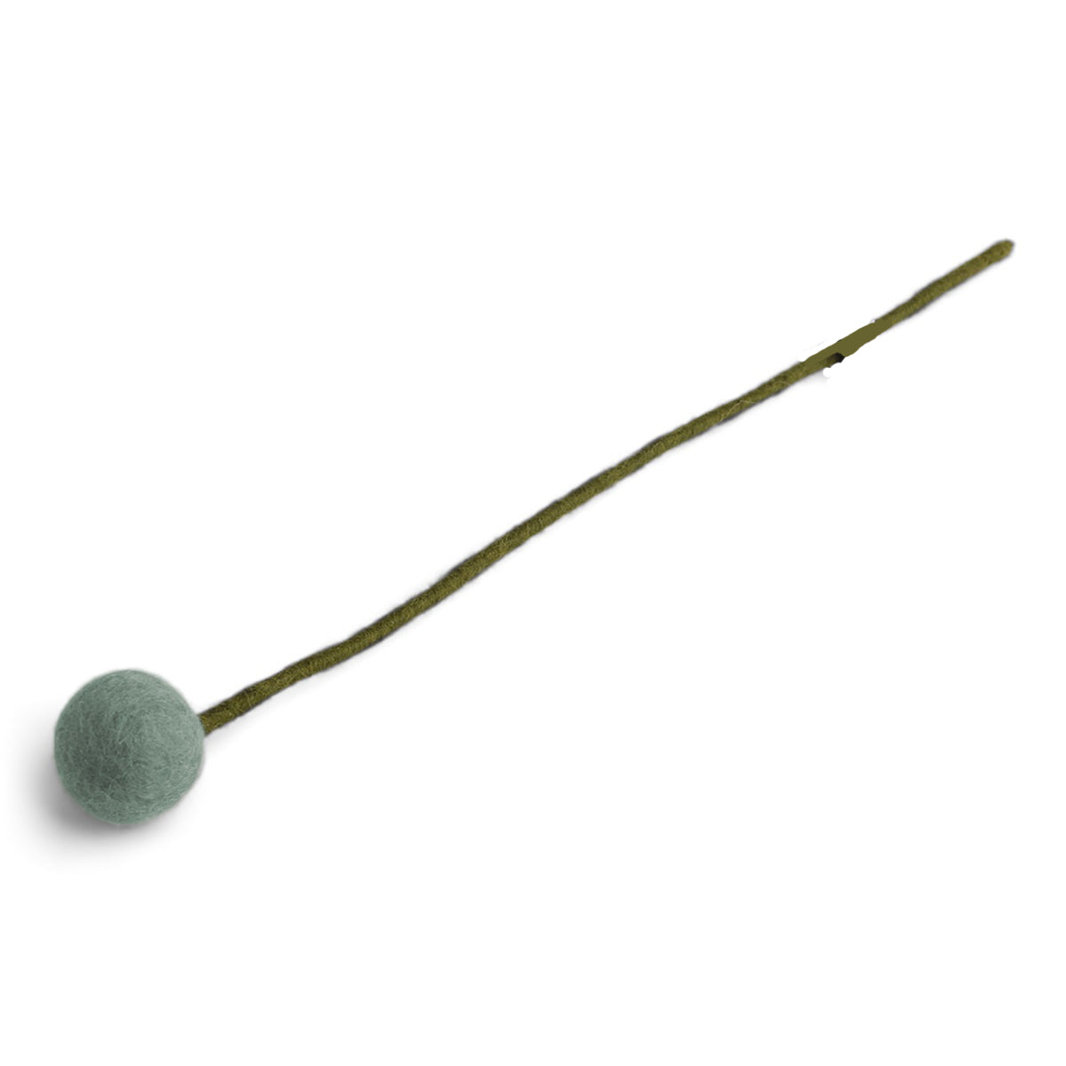 Wollfilz-Kugelblume staubig hellgrün D 3,5 cm, H 32 cm