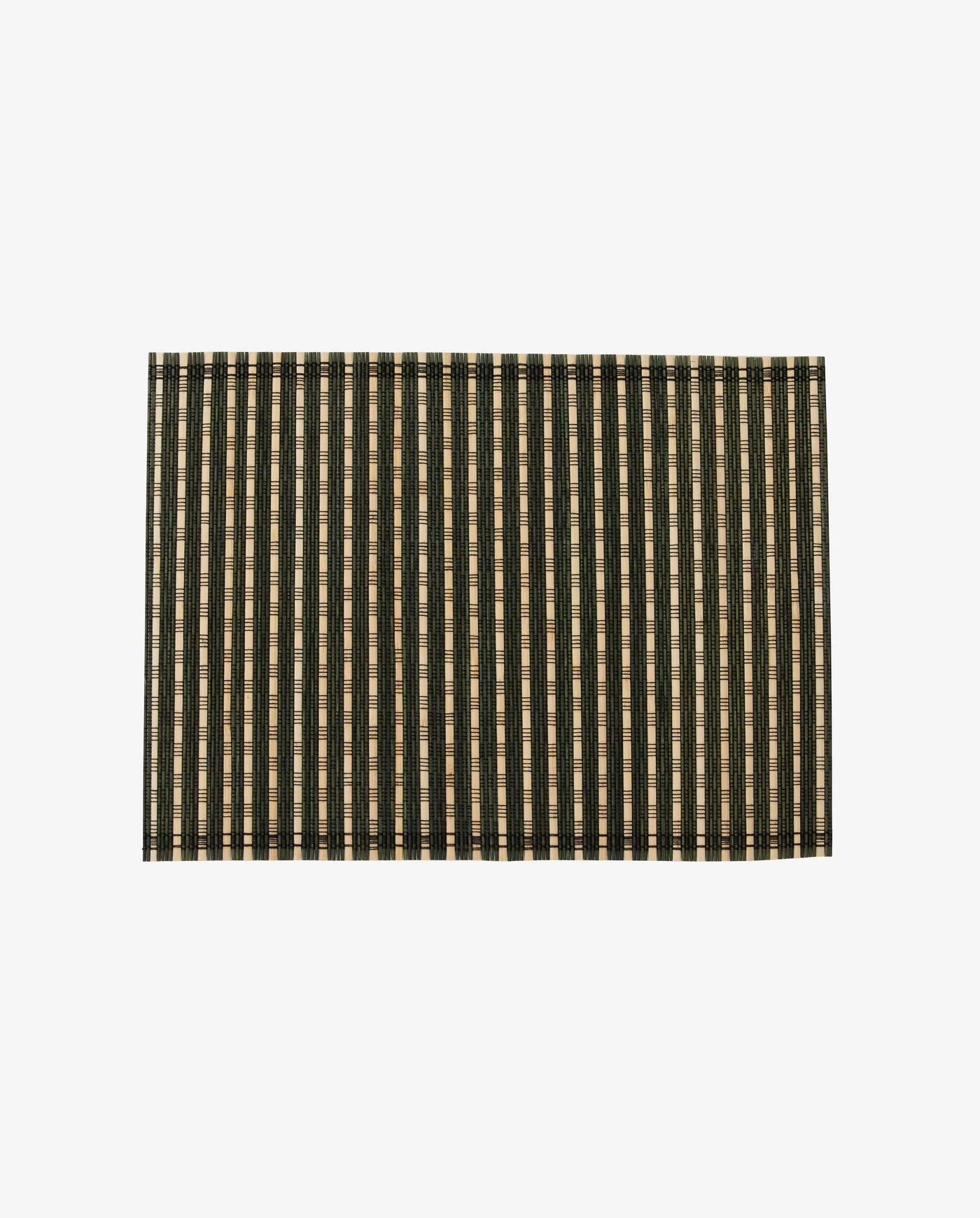 Ysnat  Bambustischset grün-beige-schwarz