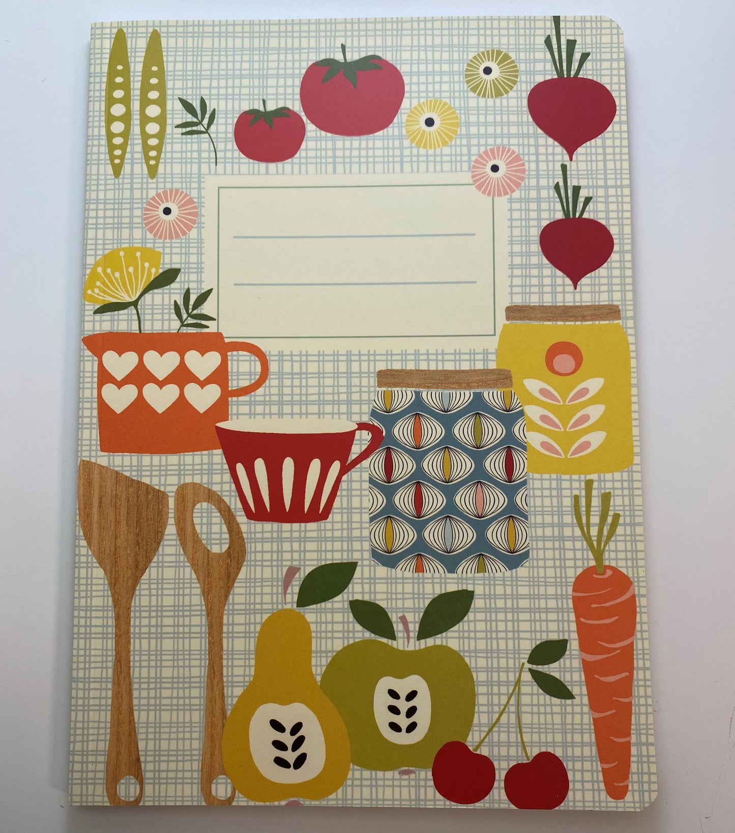 Cuisine Notizbuch Retro, Softcover A 5, liniert