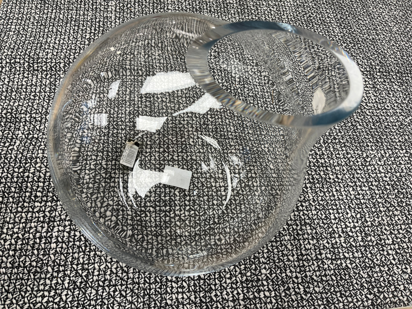 Bubble Klarglas-Vase, mittlere Größe