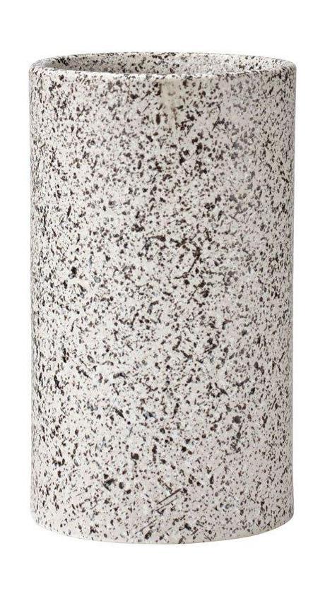 Feeling Steingut-Becher Terrazzooptik, D 7 cm, H 12 cm