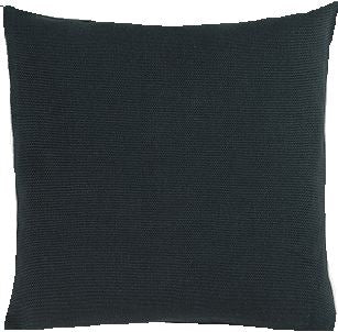 Kissenhülle Pfeffer 40 x 40 cm, H 01 schwarz