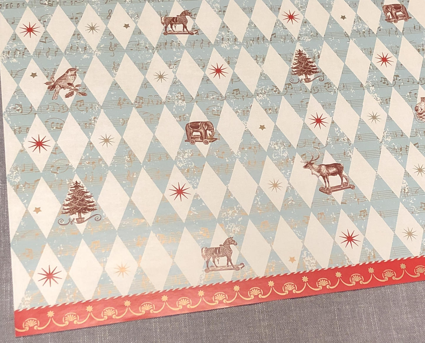 Weihnachtsgeschenkpapier Wintermärchen, 48,5 x 67,5 cm