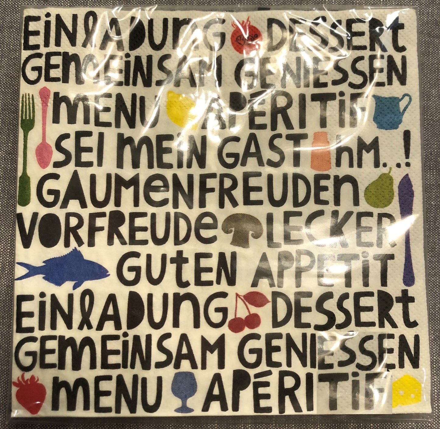 Papierservietten Sei Gast