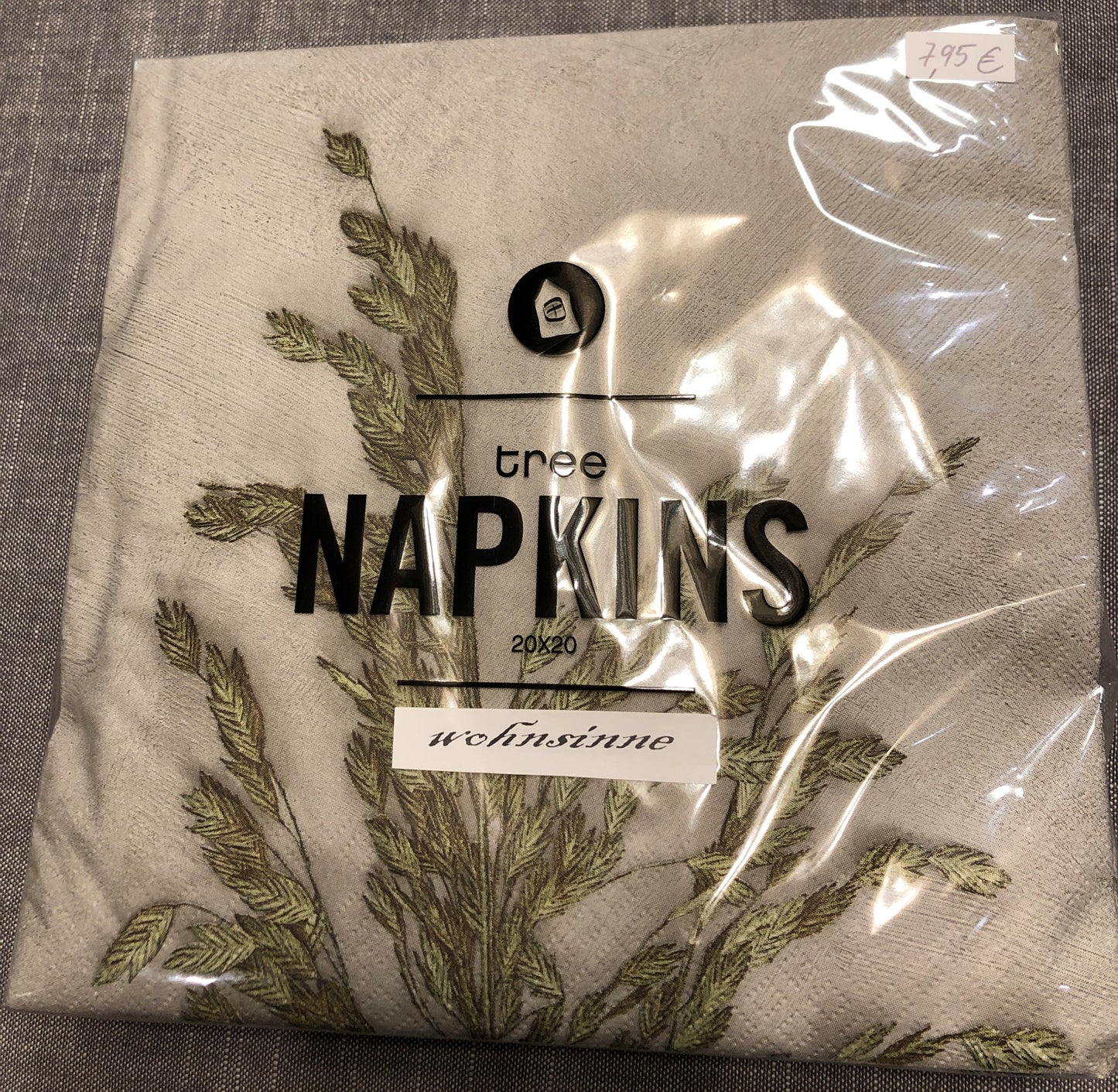 Papierservietten Gräser I