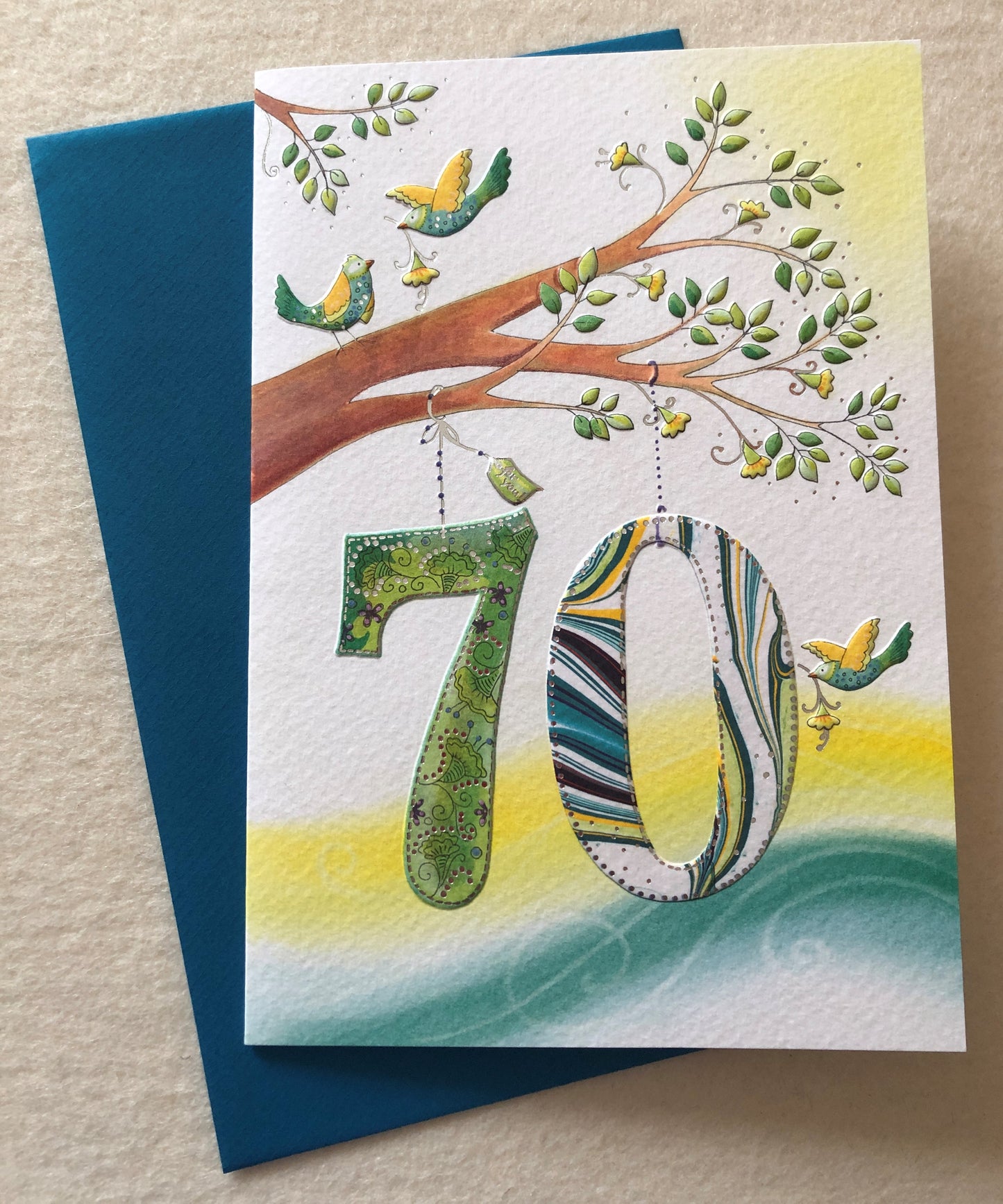 Doppelkarte 70 Geburtstag