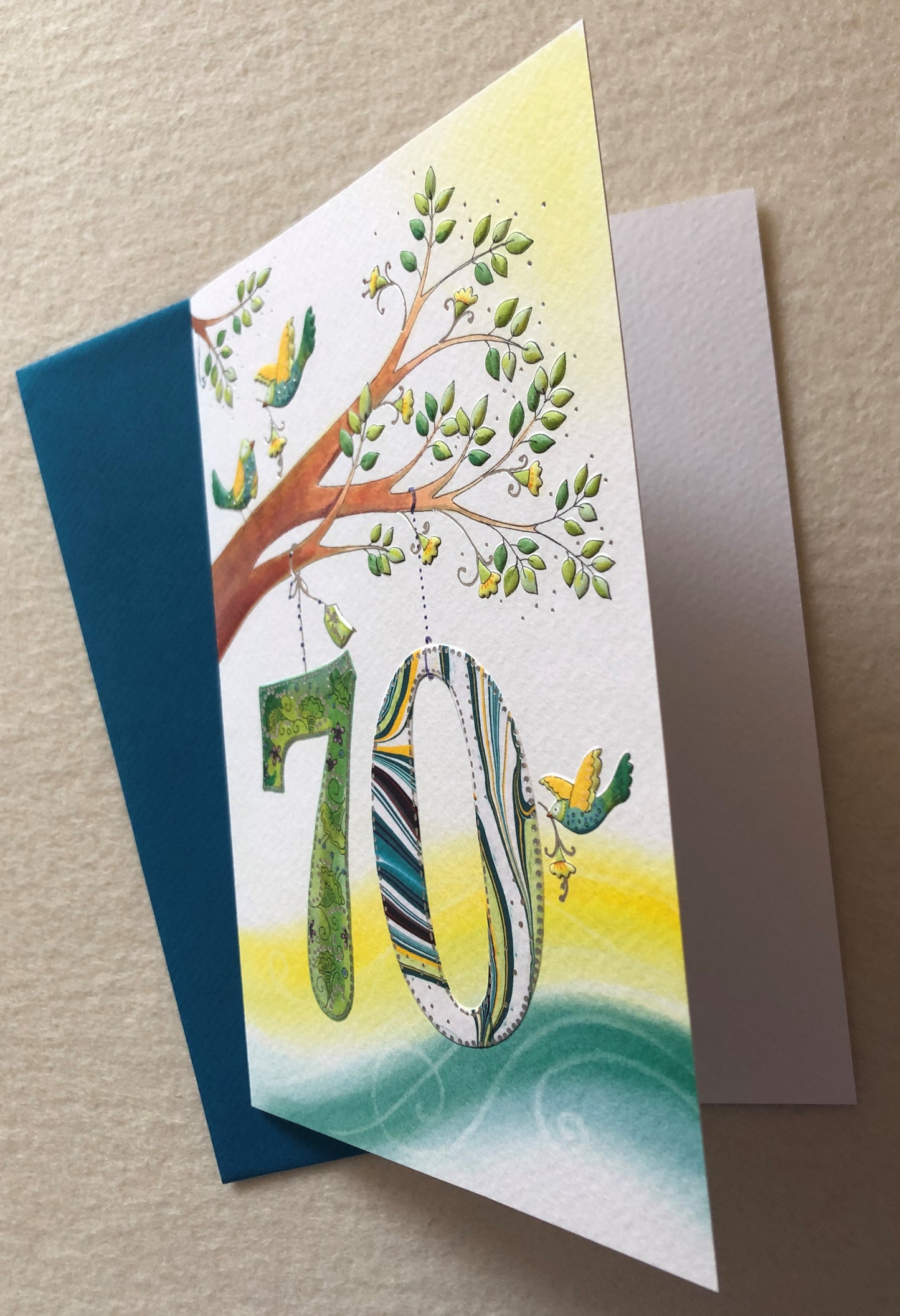 Doppelkarte 70 Geburtstag