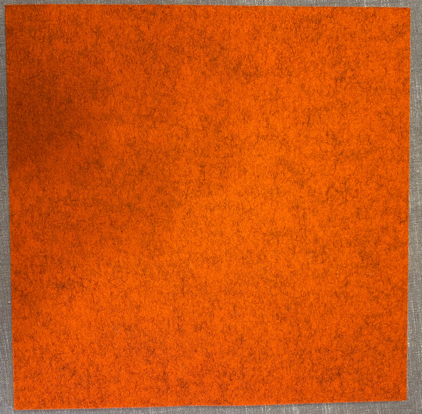 Hey-Sign Wollfilz-Unterlage 35 x 35 cm Orangemeliert