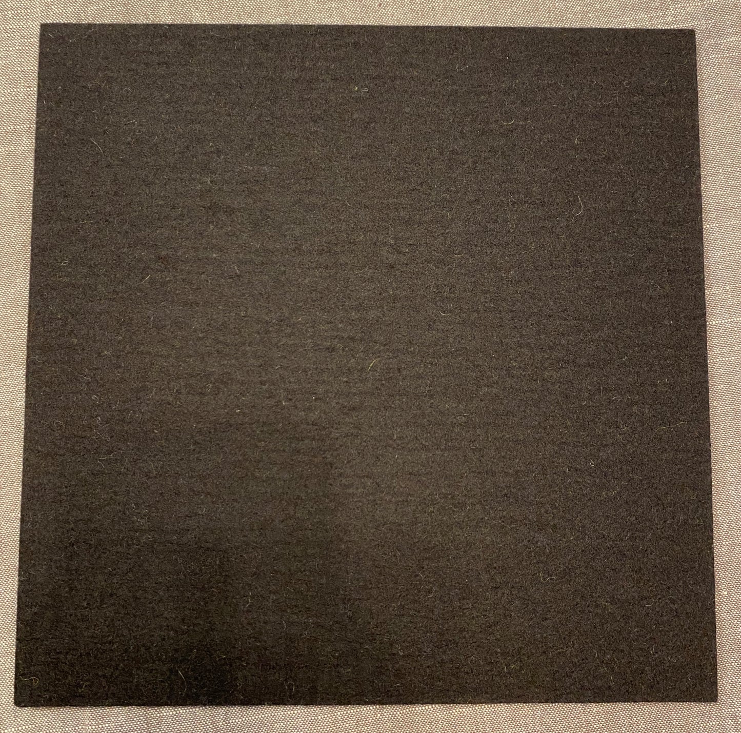 Hey-Sign Wollfilz-Unterlage 25 x 25 cm 02 Schwarz