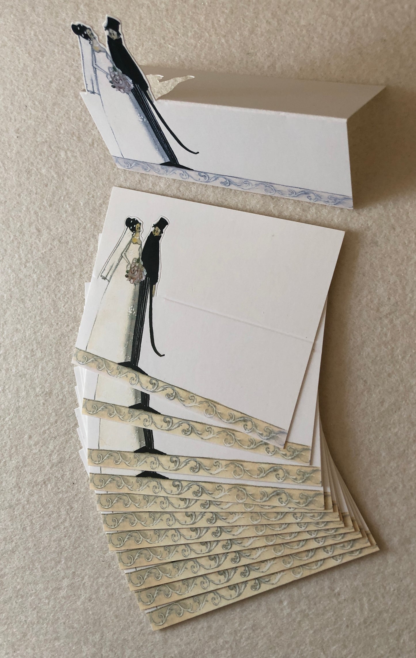 Hochzeit 12er Set Tischkarten
