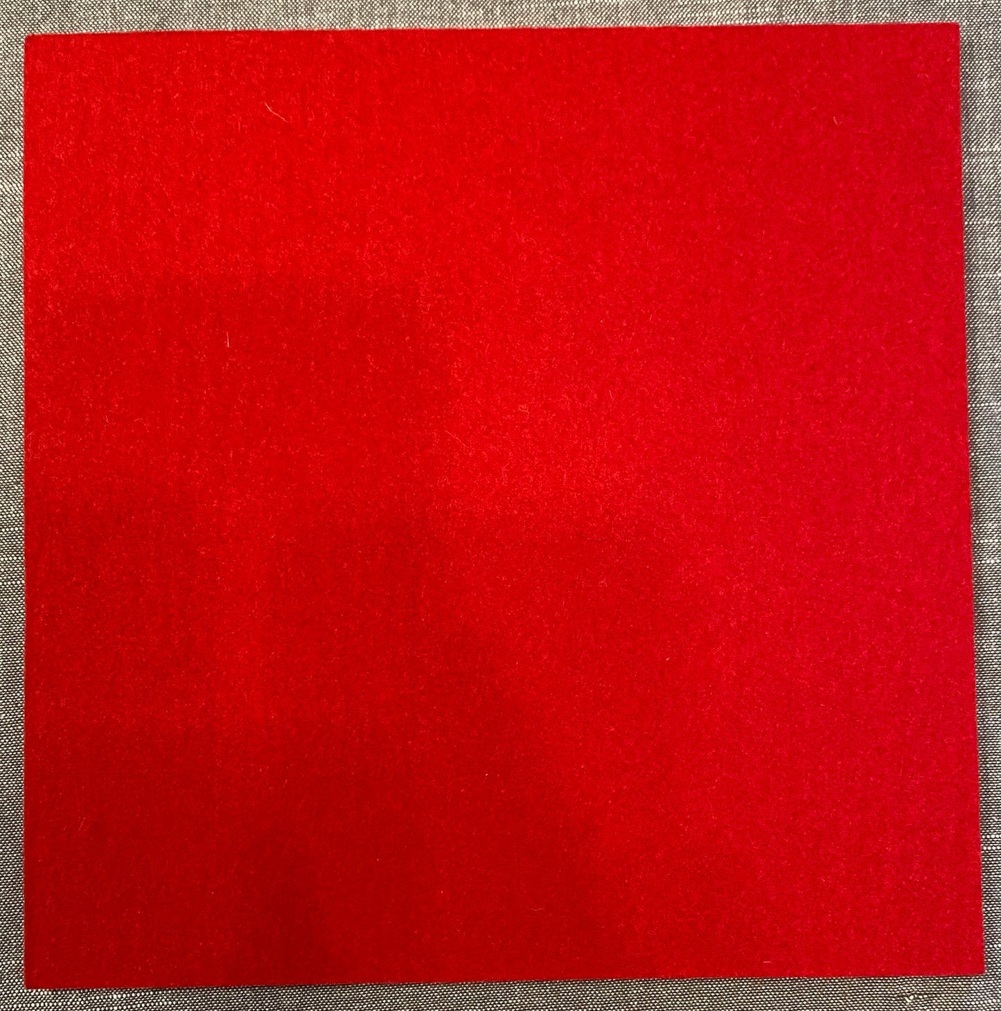 Hey-Sign Wollfilz-Unterlage 40 x 40 cm 55 Mohnrot