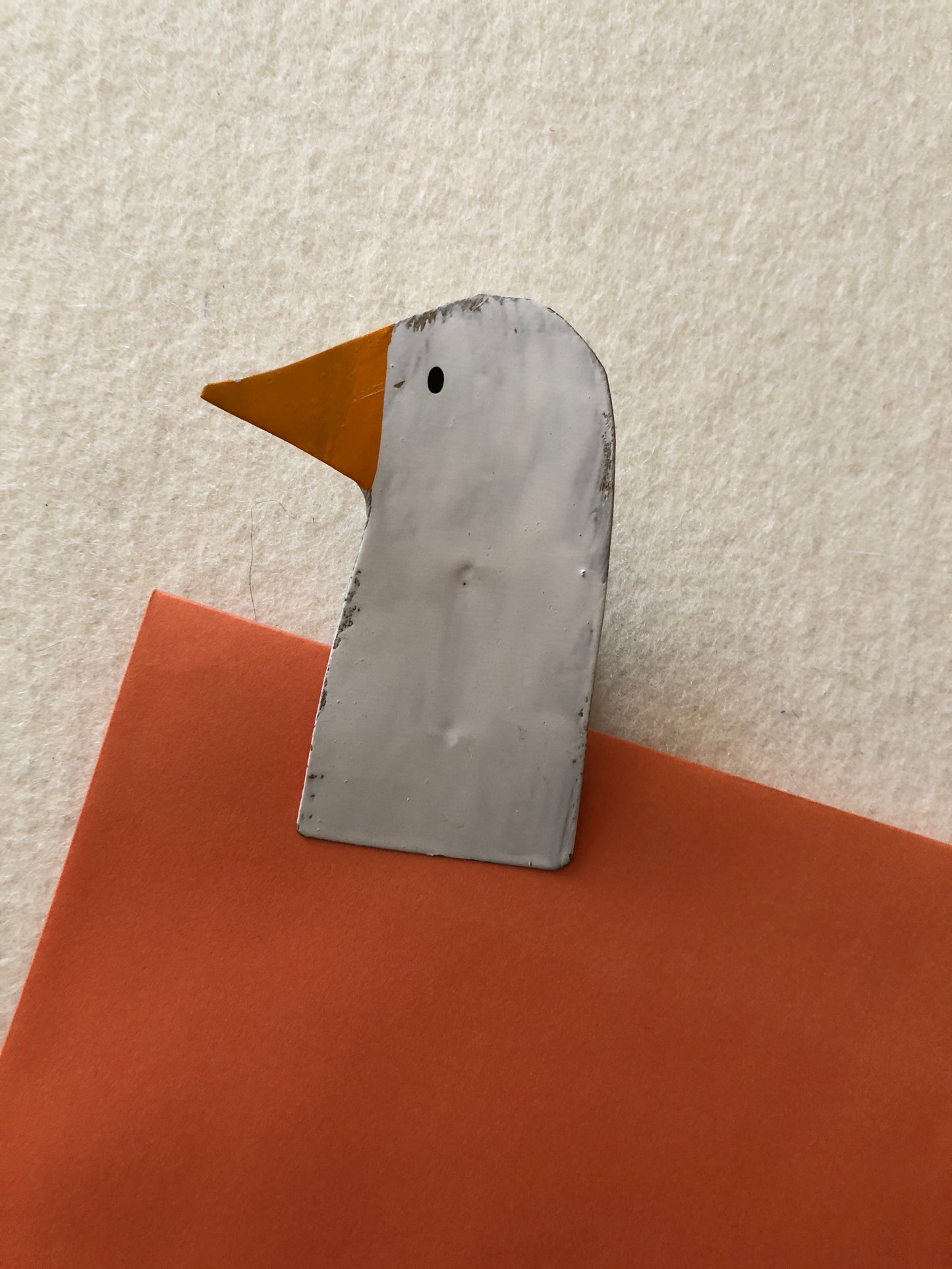 Birdy Federvieh Gans Notizklammer