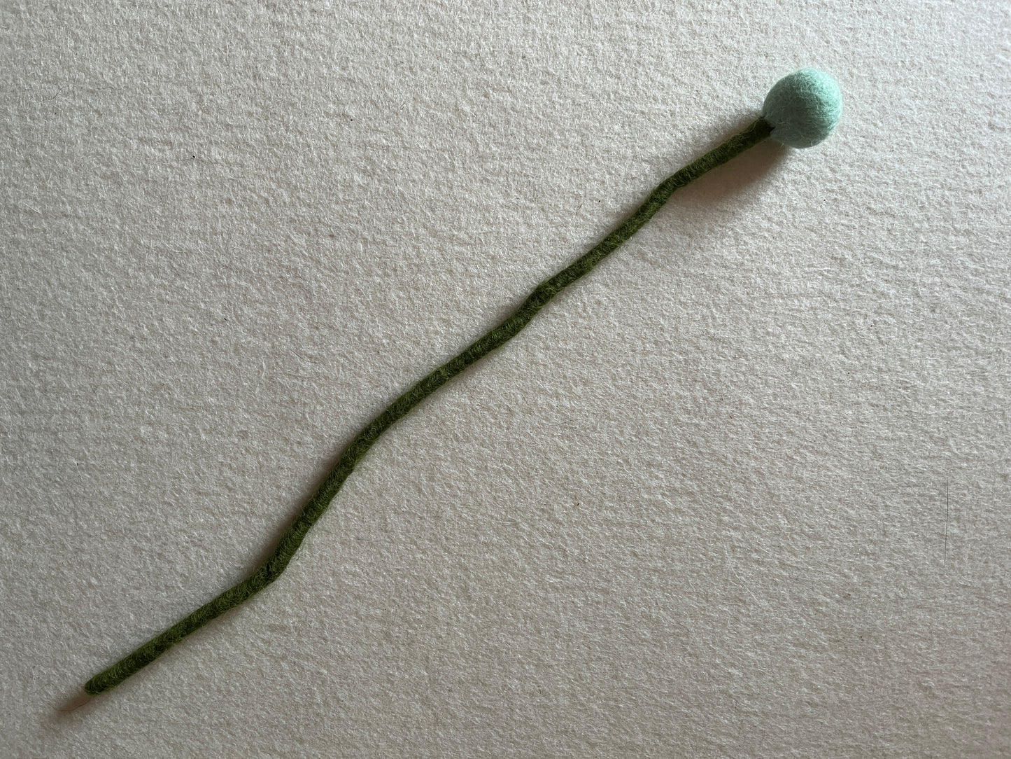 Wollfilz-Kugelblume Eukalyptus D 2 cm, L 32 cm
