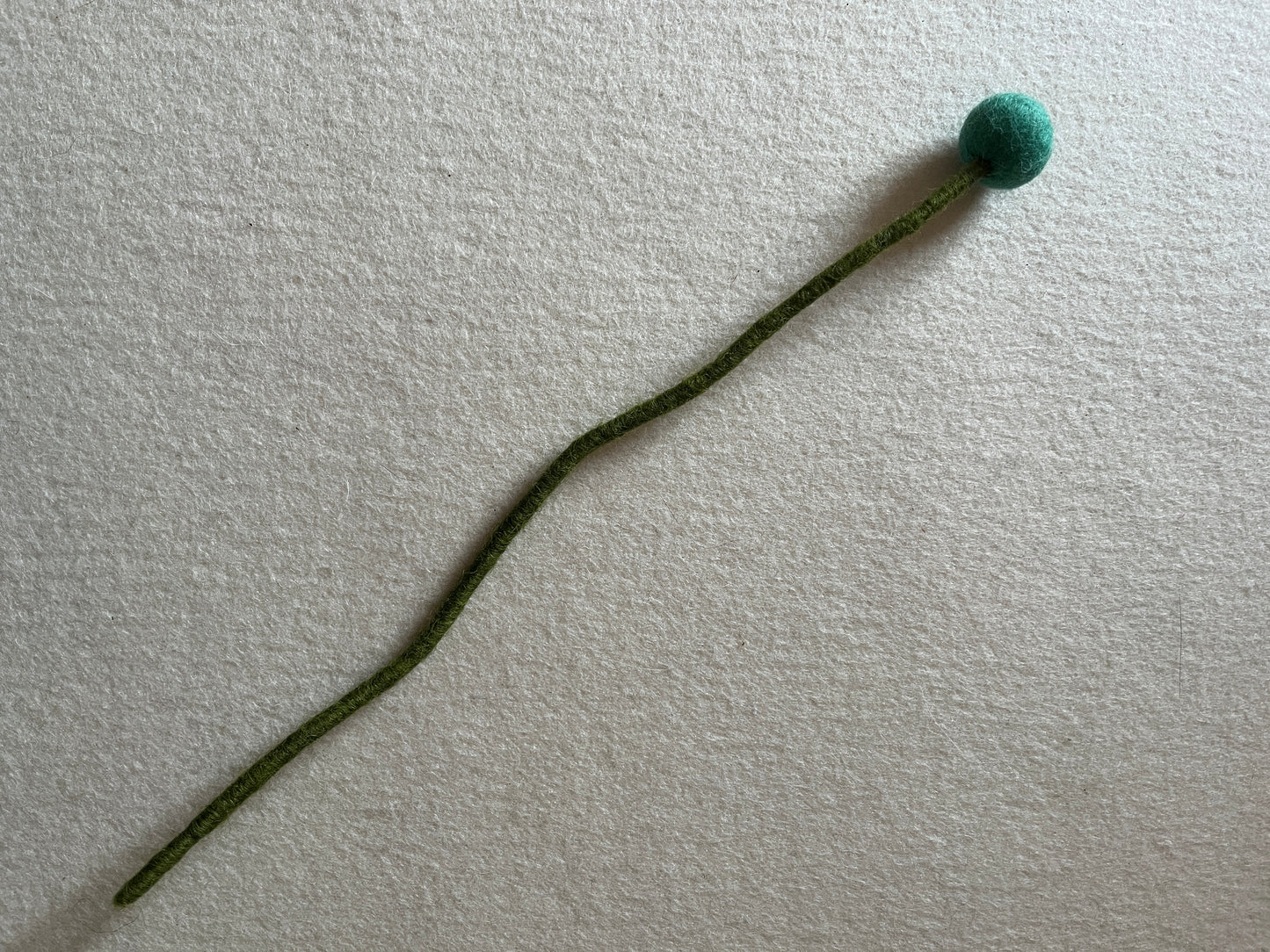 Wollfilz-Kugelblume Laguna, D 2 cm, L 32 cm