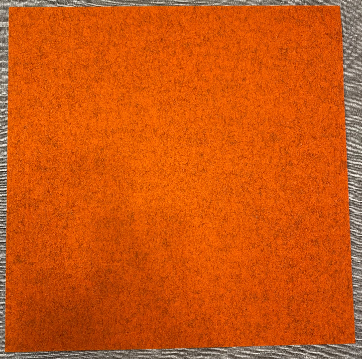 Hey-Sign Wollfilz-Unterlage 40 x 40 cm Orangemeliert