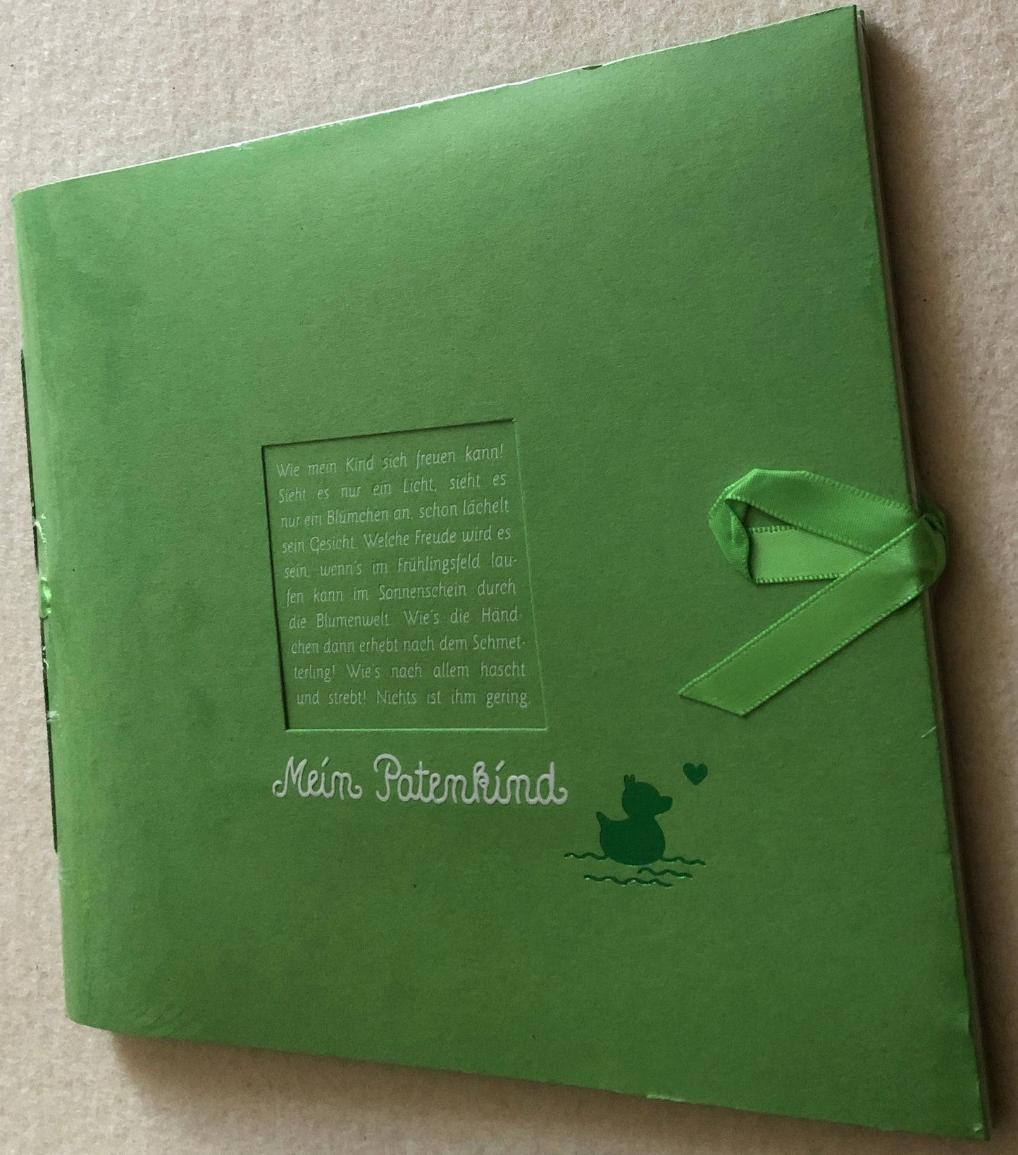 Babyalbum / Kinderalbum "Mein Patenkind"