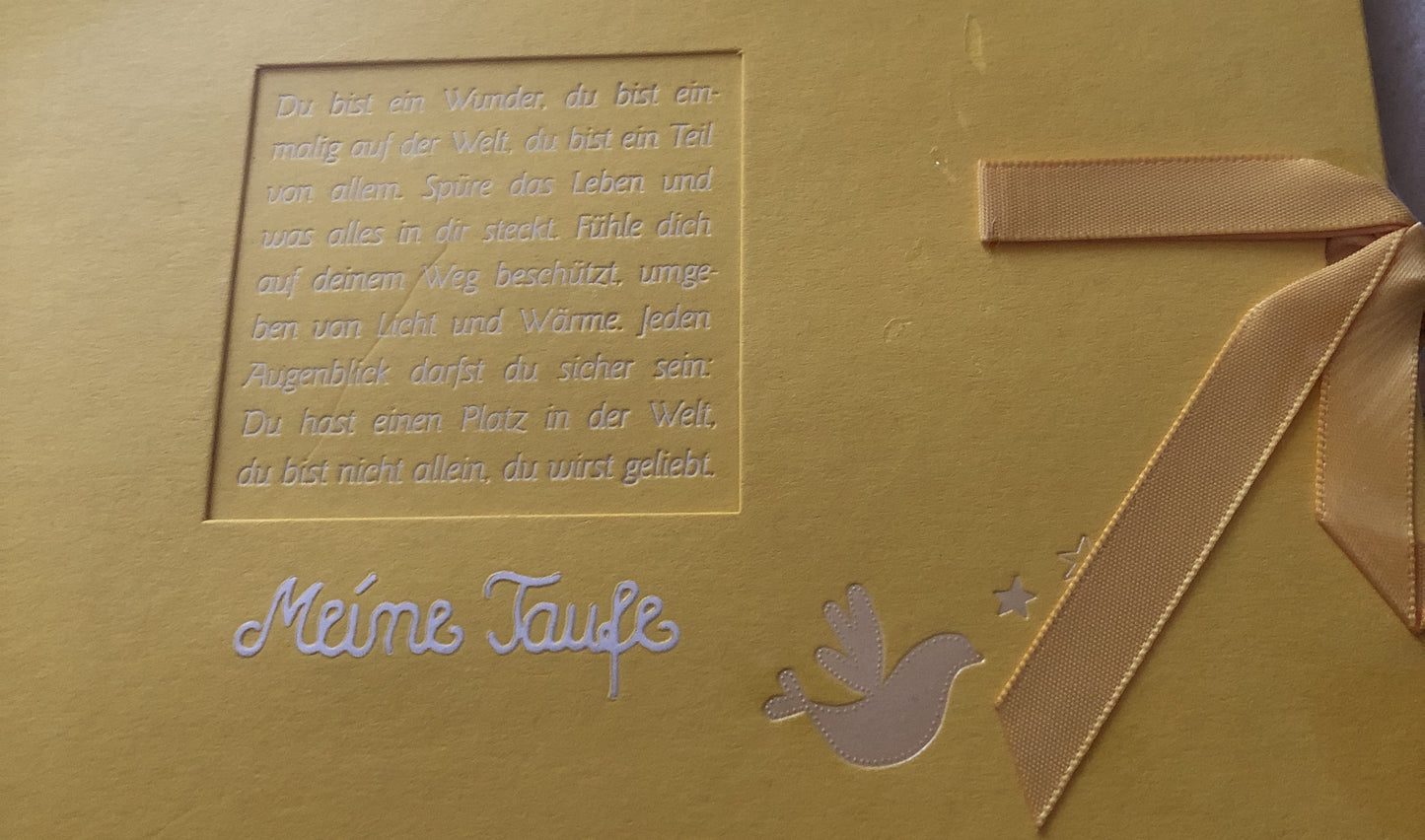 Babyalbum / Kinderalbum "Meine Taufe"
