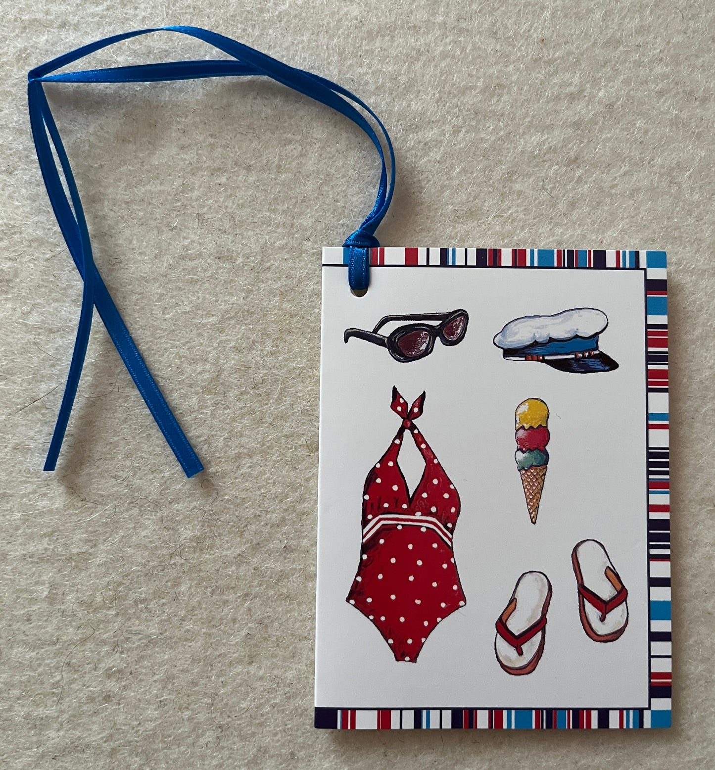 Sommerspaß Geschenkanhänger