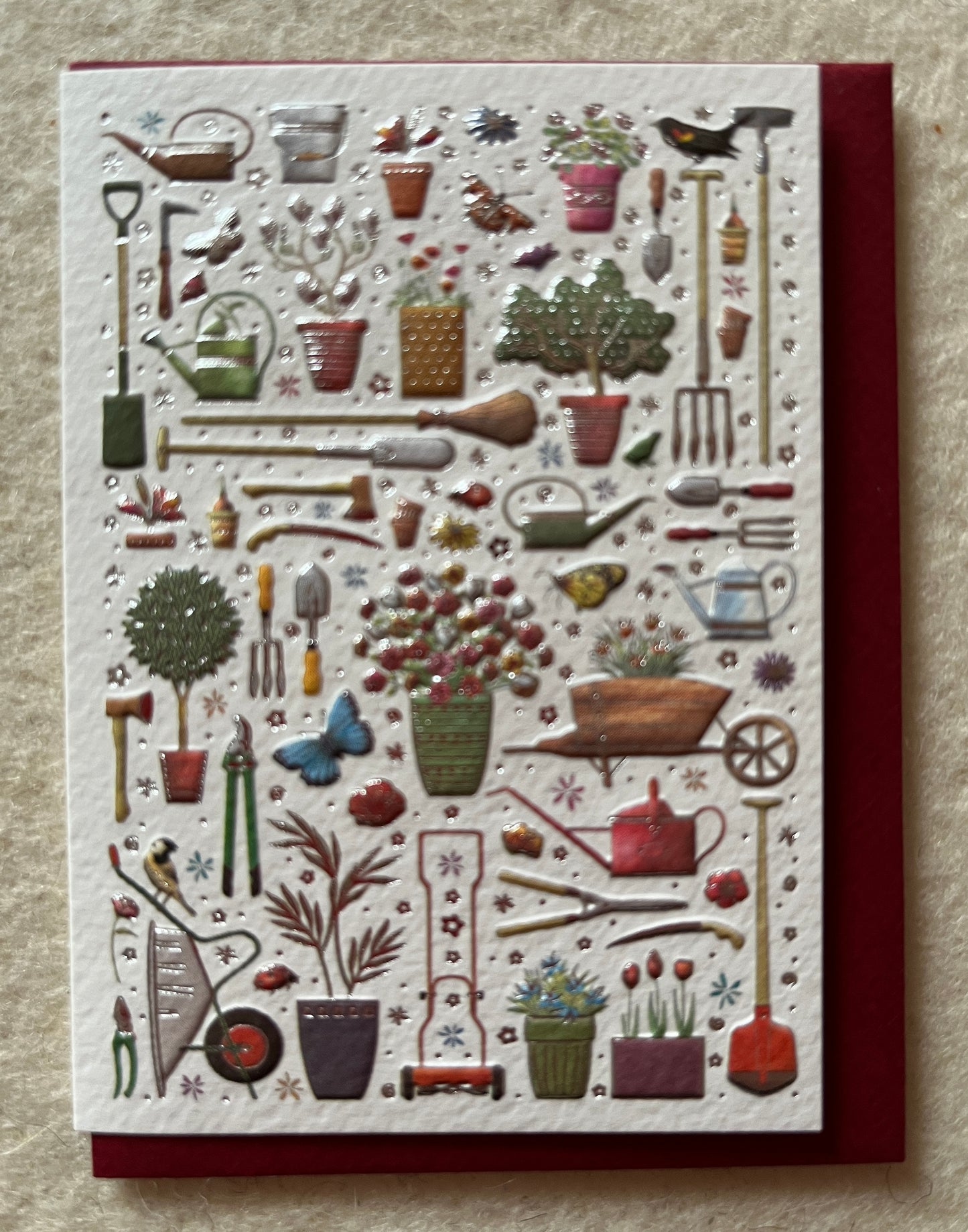 Gartenfreude Mini-Doppelkarte Gardening