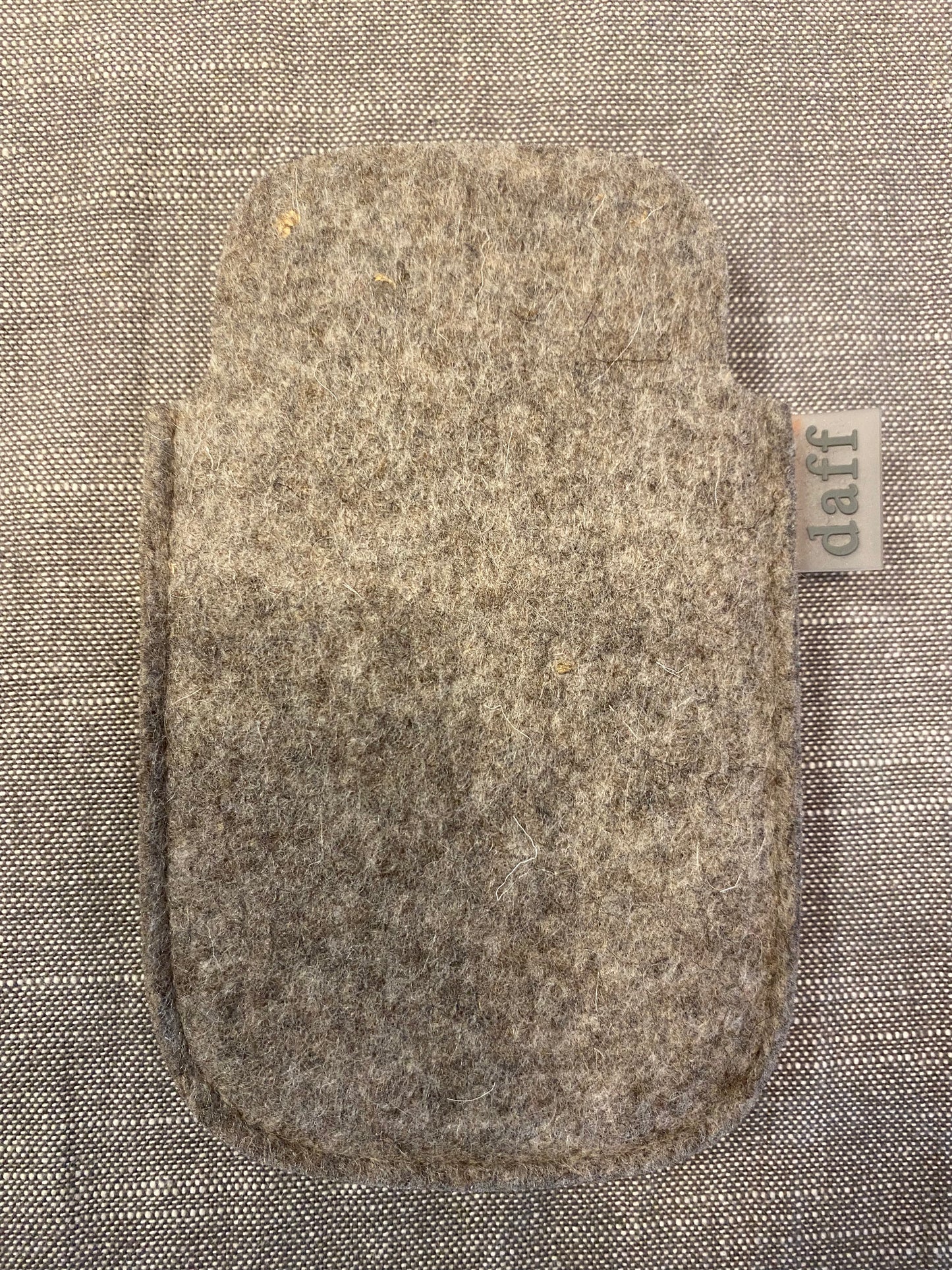 Handytasche graumeliert-marmor