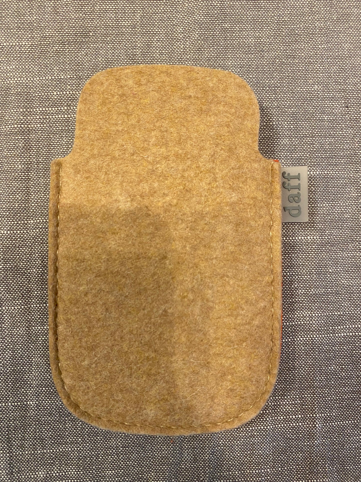 Handytasche caramel-taupemeliert
