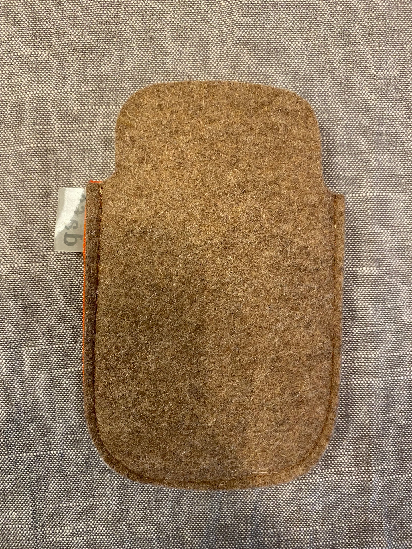 Handytasche caramel-taupemeliert