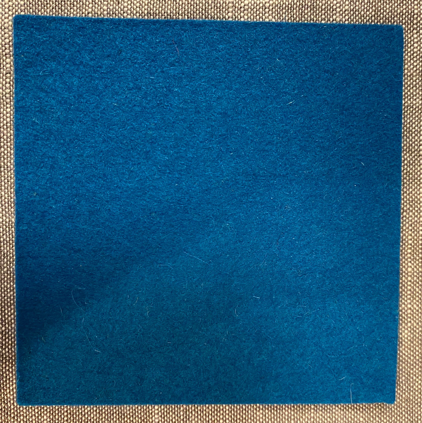 Hey-Sign Wollfilz-Untersetzer 9 x 9 cm, Farbe 39 deep water
