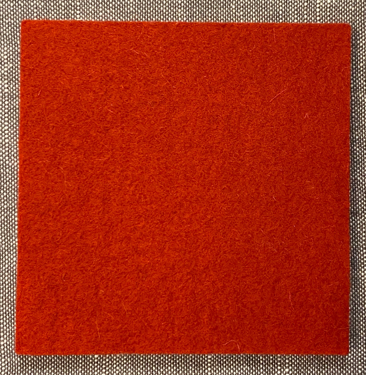 Hey-Sign Wollfilz-Untersetzer 9 x 9 cm, Farbe 11 Rot