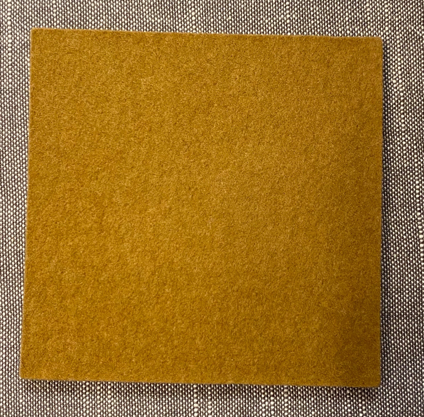 Hey-Sign Wollfilz-Untersetzer 9 x 9 cm, Farbe  Mocca