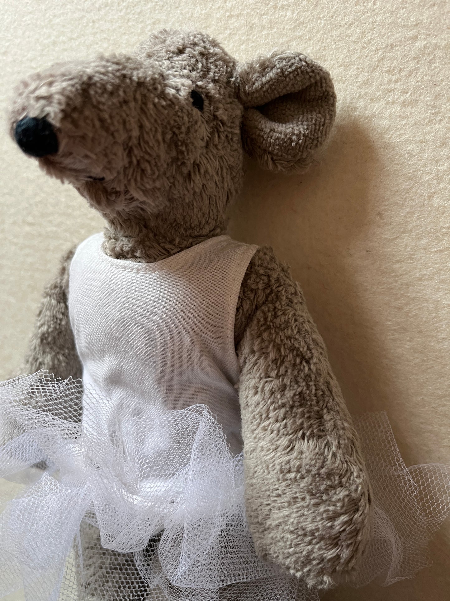 Maus Ballettmaus Handarbeit 100% biologisch