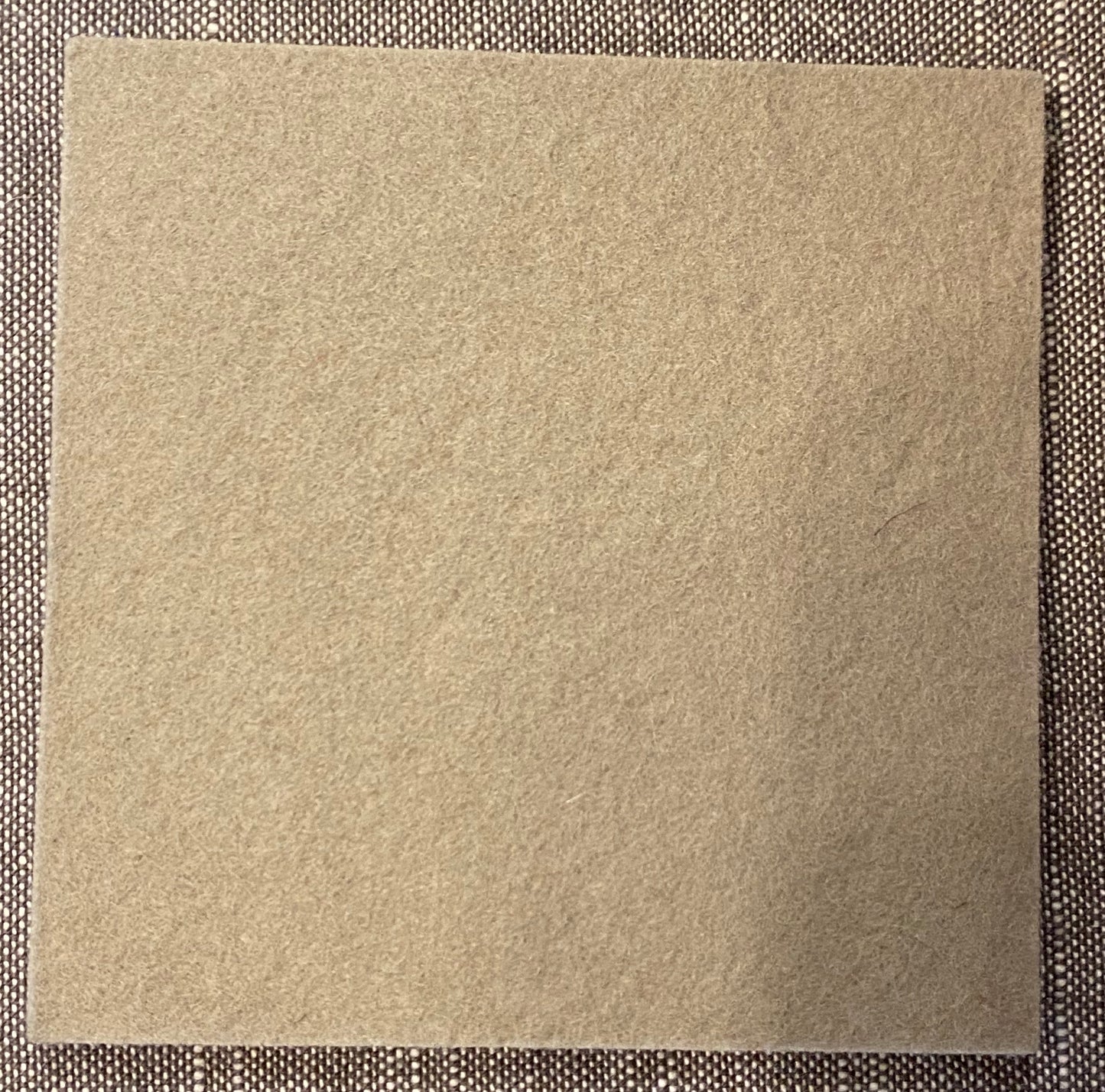 Hey-Sign Wollfilz-Untersetzer 9 x 9 cm, Farbe 36 Stone